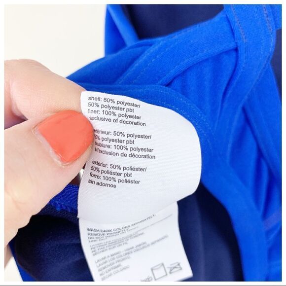 Speedo Endurance Blue One-Piece Bathing Suit 8/34 - Picture 9 of 11